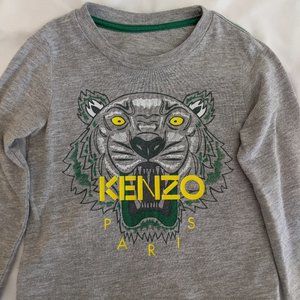 Kenzo Kids Tiger Longsleeve Shirt Size 2